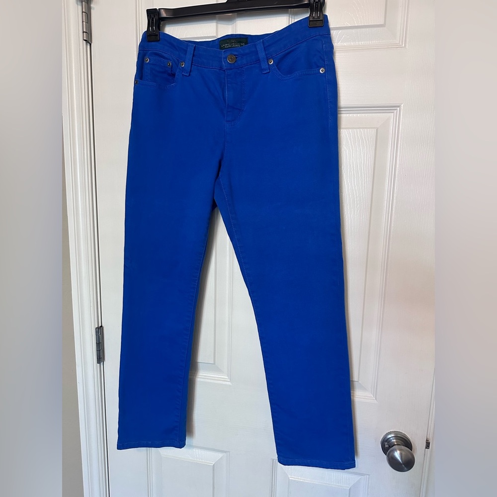 Lauren Ralph Lauren LRL Blue Skinny Jeans | Size 8 |